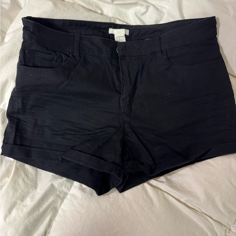 H&M Black Jean Shorts for Women
